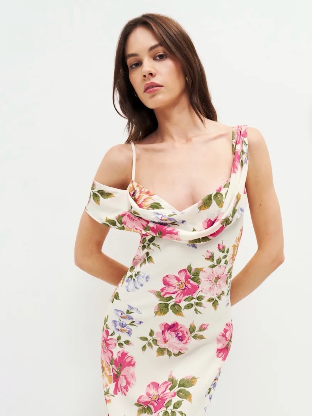 Reformation Reya Dress Giverny - Size 2